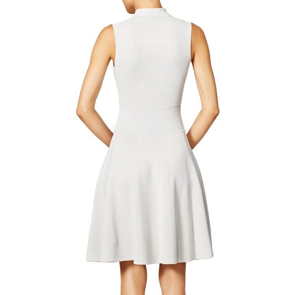 Jason Wu Thuya Knit Polo Dress With Flounce Hem ASO Spencer Hastings - Picture 3 of 12